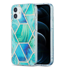 Load image into Gallery viewer, 3D Electroplating Marble Pattern TPU Protective Case, For iPhone 11, For iPhone 11 Pro, For iPhone 11 Pro Max, For iPhone 12 mini, For iPhone 12 / 12 Pro, For iPhone 12 Pro Max, For iPhone XS / X, For iPhone XR