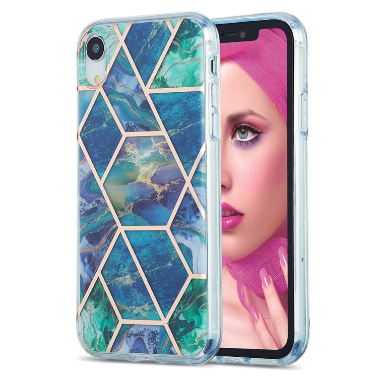 3D Electroplating Marble Pattern TPU Protective Case, For iPhone 11, For iPhone 11 Pro, For iPhone 11 Pro Max, For iPhone 12 mini, For iPhone 12 / 12 Pro, For iPhone 12 Pro Max, For iPhone XS / X, For iPhone XR