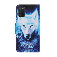 Load image into Gallery viewer, Coloured Drawing Pattern Horizontal Flip PU Leather Case with Holder &amp; Card Slots &amp; Wallet &amp; Lanyard, For Samsung Galaxy A02s, For Samsung Galaxy A12, For Samsung Galaxy A32 5G