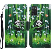Load image into Gallery viewer, Coloured Drawing Pattern Horizontal Flip PU Leather Case with Holder &amp; Card Slots &amp; Wallet &amp; Lanyard, For Samsung Galaxy A02s, For Samsung Galaxy A12, For Samsung Galaxy A32 5G