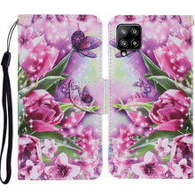 Load image into Gallery viewer, Coloured Drawing Pattern Horizontal Flip PU Leather Case with Holder &amp; Card Slots &amp; Wallet &amp; Lanyard, For Samsung Galaxy A02s, For Samsung Galaxy A12, For Samsung Galaxy A32 5G