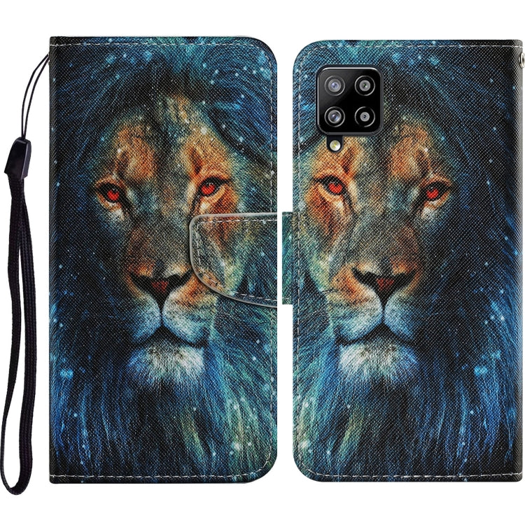 Coloured Drawing Pattern Horizontal Flip PU Leather Case with Holder & Card Slots & Wallet & Lanyard, For Samsung Galaxy A02s, For Samsung Galaxy A12, For Samsung Galaxy A32 5G