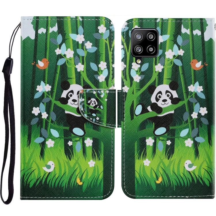 Coloured Drawing Pattern Horizontal Flip PU Leather Case with Holder & Card Slots & Wallet & Lanyard, For Samsung Galaxy A02s, For Samsung Galaxy A12, For Samsung Galaxy A32 5G