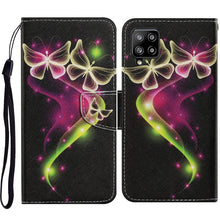 Load image into Gallery viewer, Coloured Drawing Pattern Horizontal Flip PU Leather Case with Holder &amp; Card Slots &amp; Wallet &amp; Lanyard, For Samsung Galaxy A02s, For Samsung Galaxy A12, For Samsung Galaxy A32 5G
