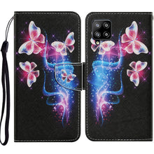 Load image into Gallery viewer, Coloured Drawing Pattern Horizontal Flip PU Leather Case with Holder &amp; Card Slots &amp; Wallet &amp; Lanyard, For Samsung Galaxy A02s, For Samsung Galaxy A12, For Samsung Galaxy A32 5G