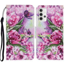 Load image into Gallery viewer, Coloured Drawing Pattern Horizontal Flip PU Leather Case with Holder &amp; Card Slots &amp; Wallet &amp; Lanyard, For Samsung Galaxy A02s, For Samsung Galaxy A12, For Samsung Galaxy A32 5G