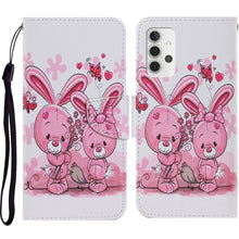 Load image into Gallery viewer, Coloured Drawing Pattern Horizontal Flip PU Leather Case with Holder &amp; Card Slots &amp; Wallet &amp; Lanyard, For Samsung Galaxy A02s, For Samsung Galaxy A12, For Samsung Galaxy A32 5G