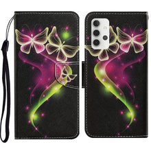 Load image into Gallery viewer, Coloured Drawing Pattern Horizontal Flip PU Leather Case with Holder &amp; Card Slots &amp; Wallet &amp; Lanyard, For Samsung Galaxy A02s, For Samsung Galaxy A12, For Samsung Galaxy A32 5G