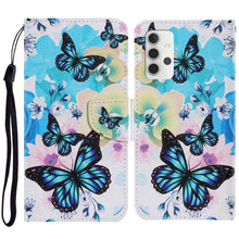 Load image into Gallery viewer, Coloured Drawing Pattern Horizontal Flip PU Leather Case with Holder &amp; Card Slots &amp; Wallet &amp; Lanyard, For Samsung Galaxy A02s, For Samsung Galaxy A12, For Samsung Galaxy A32 5G