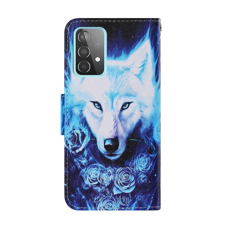 Coloured Drawing Pattern Horizontal Flip PU Leather Case with Holder & Card Slots & Wallet & Lanyard, For Samsung Galaxy A52 5G / 4G, For Samsung Galaxy A72 5G, For Samsung Galaxy A72 5G / 4G, For Samsung Galaxy S21 5G