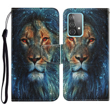 Load image into Gallery viewer, Coloured Drawing Pattern Horizontal Flip PU Leather Case with Holder &amp; Card Slots &amp; Wallet &amp; Lanyard, For Samsung Galaxy A52 5G / 4G, For Samsung Galaxy A72 5G, For Samsung Galaxy A72 5G / 4G, For Samsung Galaxy S21 5G
