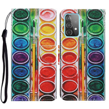 Load image into Gallery viewer, Coloured Drawing Pattern Horizontal Flip PU Leather Case with Holder &amp; Card Slots &amp; Wallet &amp; Lanyard, For Samsung Galaxy A52 5G / 4G, For Samsung Galaxy A72 5G, For Samsung Galaxy A72 5G / 4G, For Samsung Galaxy S21 5G