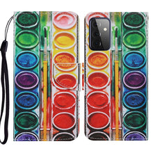 Load image into Gallery viewer, Coloured Drawing Pattern Horizontal Flip PU Leather Case with Holder &amp; Card Slots &amp; Wallet &amp; Lanyard, For Samsung Galaxy A52 5G / 4G, For Samsung Galaxy A72 5G, For Samsung Galaxy A72 5G / 4G, For Samsung Galaxy S21 5G
