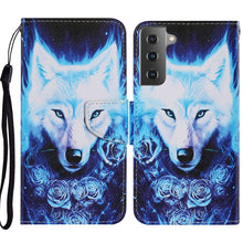 Load image into Gallery viewer, Coloured Drawing Pattern Horizontal Flip PU Leather Case with Holder &amp; Card Slots &amp; Wallet &amp; Lanyard, For Samsung Galaxy A52 5G / 4G, For Samsung Galaxy A72 5G, For Samsung Galaxy A72 5G / 4G, For Samsung Galaxy S21 5G