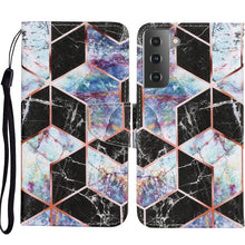 Load image into Gallery viewer, Coloured Drawing Pattern Horizontal Flip PU Leather Case with Holder &amp; Card Slots &amp; Wallet &amp; Lanyard, For Samsung Galaxy A52 5G / 4G, For Samsung Galaxy A72 5G, For Samsung Galaxy A72 5G / 4G, For Samsung Galaxy S21 5G