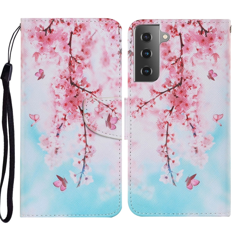 Coloured Drawing Pattern Horizontal Flip PU Leather Case with Holder & Card Slots & Wallet & Lanyard, For Samsung Galaxy A52 5G / 4G, For Samsung Galaxy A72 5G, For Samsung Galaxy A72 5G / 4G, For Samsung Galaxy S21 5G