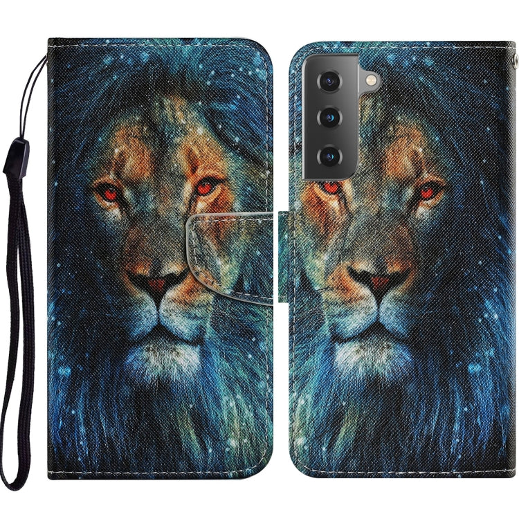 Coloured Drawing Pattern Horizontal Flip PU Leather Case with Holder & Card Slots & Wallet & Lanyard, For Samsung Galaxy A52 5G / 4G, For Samsung Galaxy A72 5G, For Samsung Galaxy A72 5G / 4G, For Samsung Galaxy S21 5G