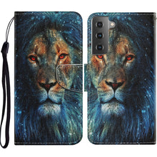 Load image into Gallery viewer, Coloured Drawing Pattern Horizontal Flip PU Leather Case with Holder &amp; Card Slots &amp; Wallet &amp; Lanyard, For Samsung Galaxy A52 5G / 4G, For Samsung Galaxy A72 5G, For Samsung Galaxy A72 5G / 4G, For Samsung Galaxy S21 5G
