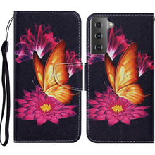 Load image into Gallery viewer, Coloured Drawing Pattern Horizontal Flip PU Leather Case with Holder &amp; Card Slots &amp; Wallet &amp; Lanyard, For Samsung Galaxy A52 5G / 4G, For Samsung Galaxy A72 5G, For Samsung Galaxy A72 5G / 4G, For Samsung Galaxy S21 5G