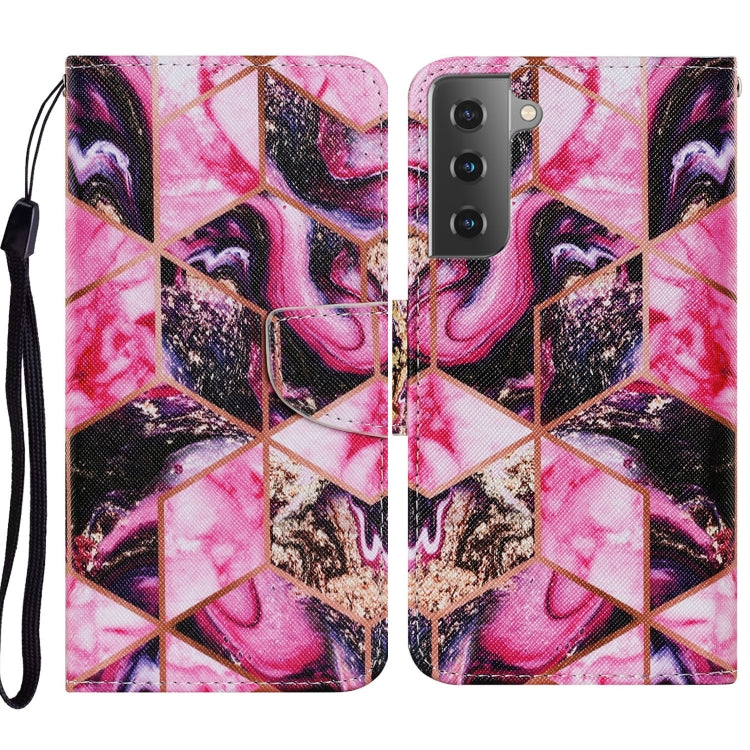 Coloured Drawing Pattern Horizontal Flip PU Leather Case with Holder & Card Slots & Wallet & Lanyard, For Samsung Galaxy A52 5G / 4G, For Samsung Galaxy A72 5G, For Samsung Galaxy A72 5G / 4G, For Samsung Galaxy S21 5G