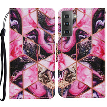 Load image into Gallery viewer, Coloured Drawing Pattern Horizontal Flip PU Leather Case with Holder &amp; Card Slots &amp; Wallet &amp; Lanyard, For Samsung Galaxy A52 5G / 4G, For Samsung Galaxy A72 5G, For Samsung Galaxy A72 5G / 4G, For Samsung Galaxy S21 5G