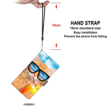 Load image into Gallery viewer, Coloured Drawing Cross Texture Horizontal Flip PU Leather Case with Holder &amp; Card Slots &amp; Wallet &amp; Lanyard, For iPhone 12 mini, For iPhone 12 / 12 Pro