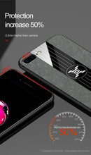 Load image into Gallery viewer, XINLI Stitching Cloth Textue Shockproof TPU Protective Case, For iPhone SE 2022 / SE 2020 &amp; 8 &amp; 7, For iPhone 8 Plus &amp; 7 Plus, For iPhone XR, For iPhone X / XS, For iPhone XS Max, For iPhone 6 &amp; 6s, For iPhone 6 Plus &amp; 6s Plus
