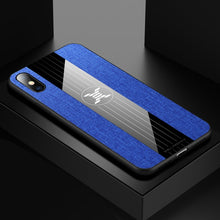Load image into Gallery viewer, XINLI Stitching Cloth Textue Shockproof TPU Protective Case, For iPhone SE 2022 / SE 2020 &amp; 8 &amp; 7, For iPhone 8 Plus &amp; 7 Plus, For iPhone XR, For iPhone X / XS, For iPhone XS Max, For iPhone 6 &amp; 6s, For iPhone 6 Plus &amp; 6s Plus