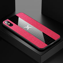 Load image into Gallery viewer, XINLI Stitching Cloth Textue Shockproof TPU Protective Case, For iPhone SE 2022 / SE 2020 &amp; 8 &amp; 7, For iPhone 8 Plus &amp; 7 Plus, For iPhone XR, For iPhone X / XS, For iPhone XS Max, For iPhone 6 &amp; 6s, For iPhone 6 Plus &amp; 6s Plus
