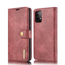 Load image into Gallery viewer, DG.MING Crazy Horse Texture Flip Detachable Magnetic Leather Case with Holder &amp; Card Slots &amp; Wallet, For Samsung Galaxy A12, For Samsung Galaxy A32 5G, For Samsung Galaxy A52 5G / 4G, For Samsung Galaxy A72 5G / 4G