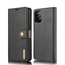 Load image into Gallery viewer, DG.MING Crazy Horse Texture Flip Detachable Magnetic Leather Case with Holder &amp; Card Slots &amp; Wallet, For Samsung Galaxy A12, For Samsung Galaxy A32 5G, For Samsung Galaxy A52 5G / 4G, For Samsung Galaxy A72 5G / 4G