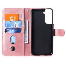 Load image into Gallery viewer, Fashion Calf Texture Zipper Horizontal Flip Leather Case with Holder &amp; Card Slots &amp; Wallet, For Samsung Galaxy S21 5G, For Samsung Galaxy S21 Plus 5G, For Samsung Galaxy S21 Ultra 5G