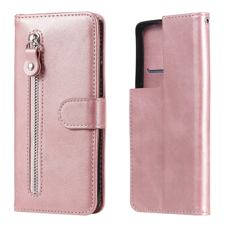 Fashion Calf Texture Zipper Horizontal Flip Leather Case with Holder & Card Slots & Wallet, For Samsung Galaxy S21 5G, For Samsung Galaxy S21 Plus 5G, For Samsung Galaxy S21 Ultra 5G