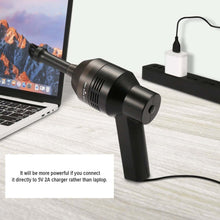 Load image into Gallery viewer, HK-6019D Portable Household Car Handheld Mini USB Vacuum Cleaner Dust Collector Cleaning Tools, HK-6019D