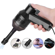 Load image into Gallery viewer, HK-6019D Portable Household Car Handheld Mini USB Vacuum Cleaner Dust Collector Cleaning Tools, HK-6019D