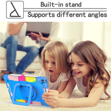 Load image into Gallery viewer, Contrast Color Shockproof Robot Silicone + PC Case with Wristband Holder, For iPad 10.2 2021 / 2020 / 2019, For iPad Air 2022 / 2020 10.9