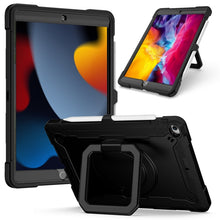 Load image into Gallery viewer, Contrast Color Shockproof Robot Silicone + PC Case with Wristband Holder, For iPad 10.2 2021 / 2020 / 2019, For iPad Air 2022 / 2020 10.9