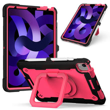 Load image into Gallery viewer, Contrast Color Shockproof Robot Silicone + PC Case with Wristband Holder, For iPad 10.2 2021 / 2020 / 2019, For iPad Air 2022 / 2020 10.9