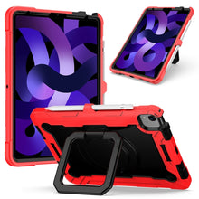 Load image into Gallery viewer, Contrast Color Shockproof Robot Silicone + PC Case with Wristband Holder, For iPad 10.2 2021 / 2020 / 2019, For iPad Air 2022 / 2020 10.9