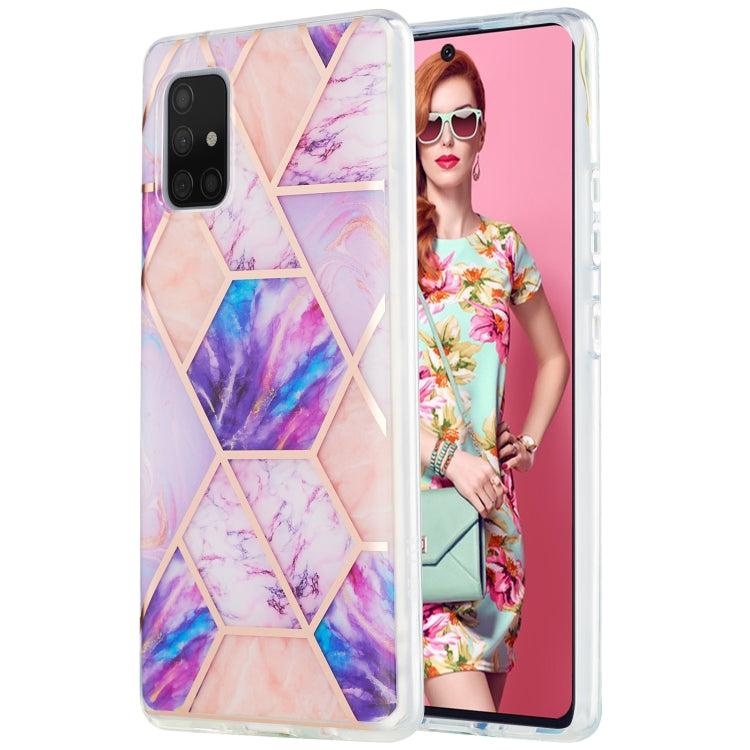 3D Electroplating Marble Pattern TPU Protective Case, For Xiaomi Redmi Note 9S / 9 Pro / 9 Pro Max, For Samsung Galaxy A42 5G, For Samsung Galaxy A51 5G, For Samsung Galaxy A71 5G, For Samsung Galaxy M31, For Samsung Galaxy S20                         ...