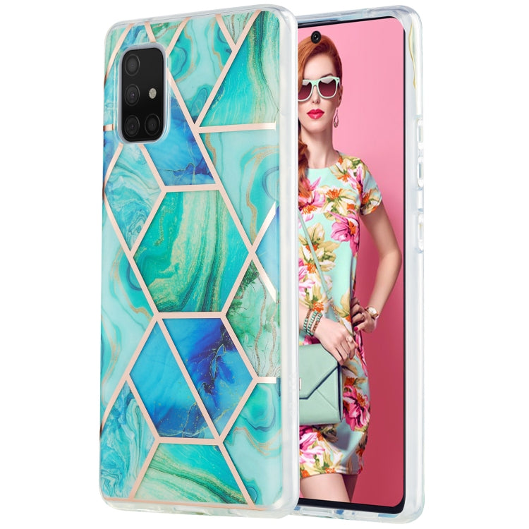 3D Electroplating Marble Pattern TPU Protective Case, For Xiaomi Redmi Note 9S / 9 Pro / 9 Pro Max, For Samsung Galaxy A42 5G, For Samsung Galaxy A51 5G, For Samsung Galaxy A71 5G, For Samsung Galaxy M31, For Samsung Galaxy S20                         ...