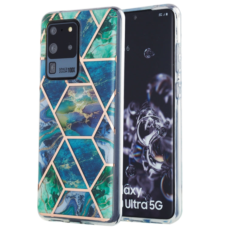 3D Electroplating Marble Pattern TPU Protective Case, For Xiaomi Redmi Note 9S / 9 Pro / 9 Pro Max, For Samsung Galaxy A42 5G, For Samsung Galaxy A51 5G, For Samsung Galaxy A71 5G, For Samsung Galaxy M31, For Samsung Galaxy S20                         ...