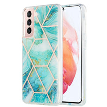 Load image into Gallery viewer, 3D Electroplating Marble Pattern TPU Protective Case, For Samsung Galaxy S21 5G, For Samsung Galaxy S21 Plus 5G, For Samsung Galaxy S21 Ultra 5G, For LG Velvet 4G / Velvet 5G / G9
