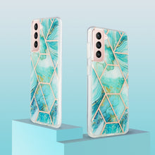 Load image into Gallery viewer, 3D Electroplating Marble Pattern TPU Protective Case, For Samsung Galaxy S21 5G, For Samsung Galaxy S21 Plus 5G, For Samsung Galaxy S21 Ultra 5G, For LG Velvet 4G / Velvet 5G / G9