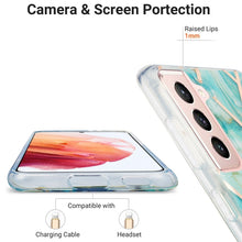 Load image into Gallery viewer, 3D Electroplating Marble Pattern TPU Protective Case, For Samsung Galaxy S21 5G, For Samsung Galaxy S21 Plus 5G, For Samsung Galaxy S21 Ultra 5G, For LG Velvet 4G / Velvet 5G / G9