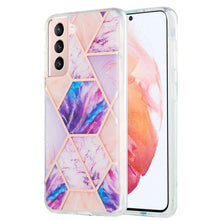 Load image into Gallery viewer, 3D Electroplating Marble Pattern TPU Protective Case, For Samsung Galaxy S21 5G, For Samsung Galaxy S21 Plus 5G, For Samsung Galaxy S21 Ultra 5G, For LG Velvet 4G / Velvet 5G / G9