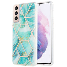 Load image into Gallery viewer, 3D Electroplating Marble Pattern TPU Protective Case, For Samsung Galaxy S21 5G, For Samsung Galaxy S21 Plus 5G, For Samsung Galaxy S21 Ultra 5G, For LG Velvet 4G / Velvet 5G / G9