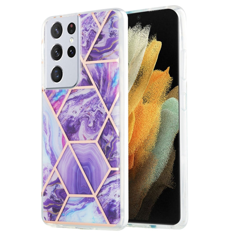 3D Electroplating Marble Pattern TPU Protective Case, For Samsung Galaxy S21 5G, For Samsung Galaxy S21 Plus 5G, For Samsung Galaxy S21 Ultra 5G, For LG Velvet 4G / Velvet 5G / G9