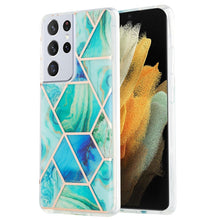 Load image into Gallery viewer, 3D Electroplating Marble Pattern TPU Protective Case, For Samsung Galaxy S21 5G, For Samsung Galaxy S21 Plus 5G, For Samsung Galaxy S21 Ultra 5G, For LG Velvet 4G / Velvet 5G / G9