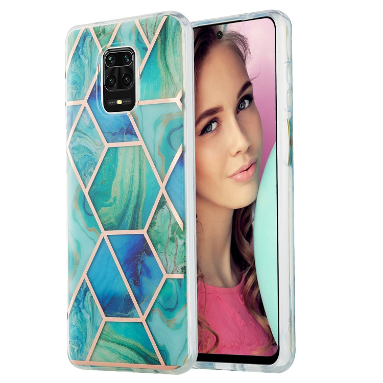 3D Electroplating Marble Pattern TPU Protective Case, For Xiaomi Redmi Note 9S / 9 Pro / 9 Pro Max, For Samsung Galaxy A42 5G, For Samsung Galaxy A51 5G, For Samsung Galaxy A71 5G, For Samsung Galaxy M31, For Samsung Galaxy S20                         ...